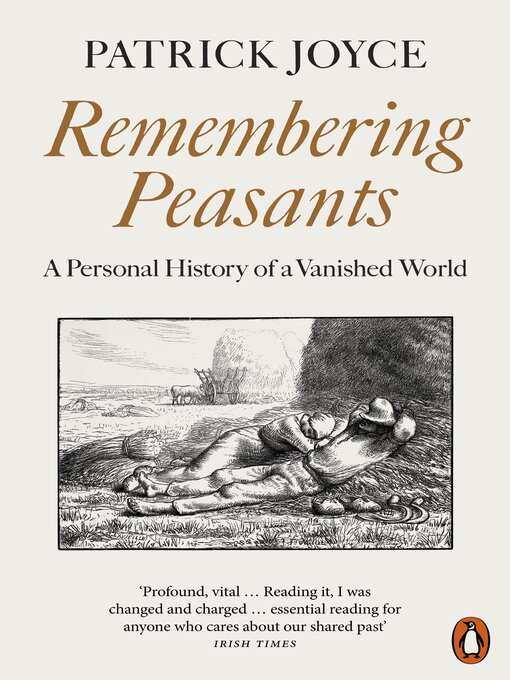 Title details for Remembering Peasants by Patrick Joyce - Wait list